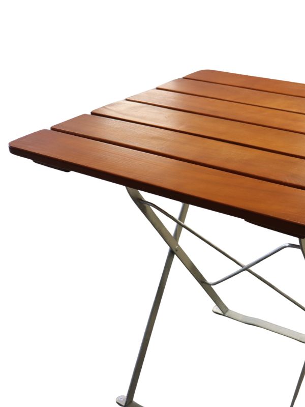 Tischplatte Biergartentisch Isar quadratisch
