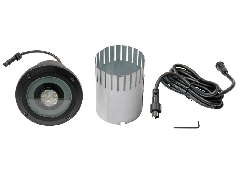 Lieferumfang der Einbauleuchte Rubum