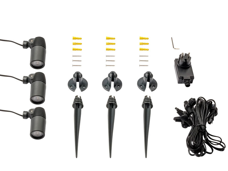 Lieferumfang Spotstrahler Set Alder